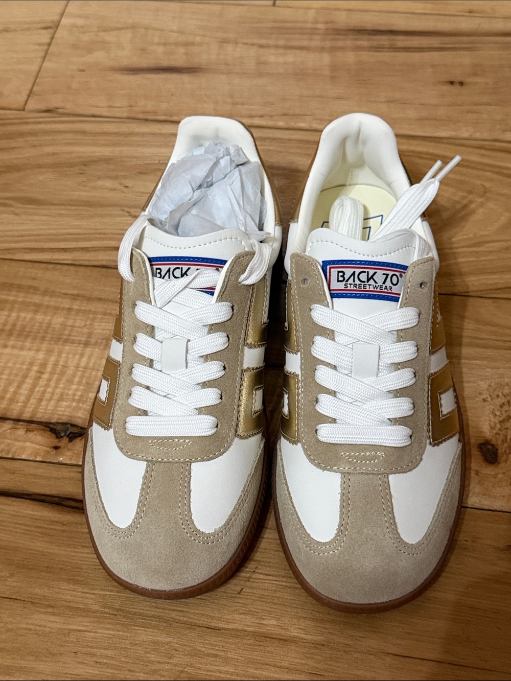 Back 70 Streetwear Retro Cloud Sneaker in Beige - Picture 5 of 7